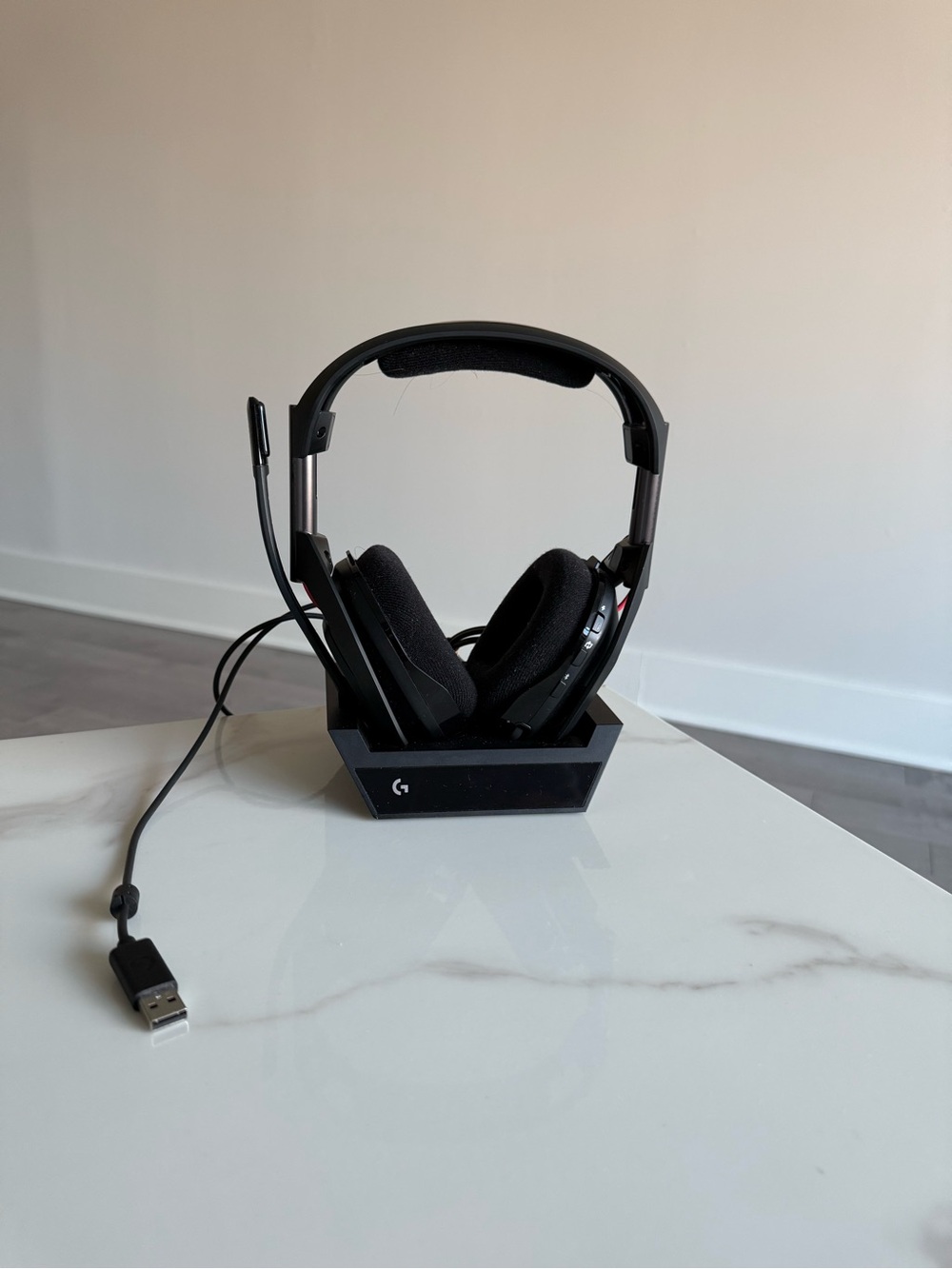 Logitech Astro A50 Black Wireless Gaming Headset with Dock